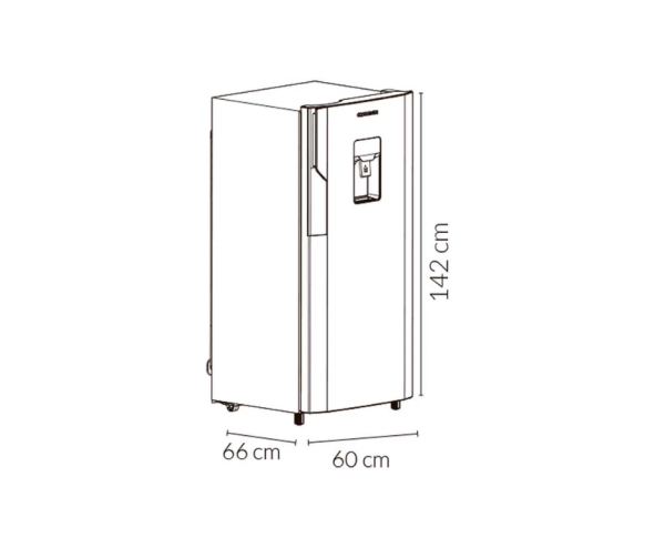 Nevera Challenger Convencional 256Lts/CR256
