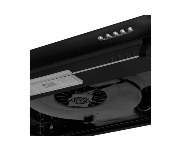 Campana Horizontal Challenger 60Cms Ne/CX4562 - Imagen 4