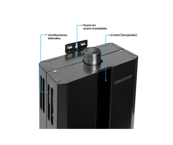 Calentador Challenger 6Lts Tiro Forzado/WHG 7062