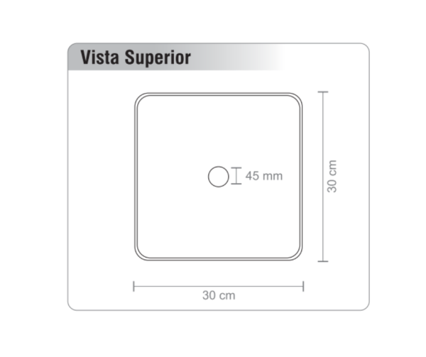Poceta en Porcelana Reina Blanco/ T113S