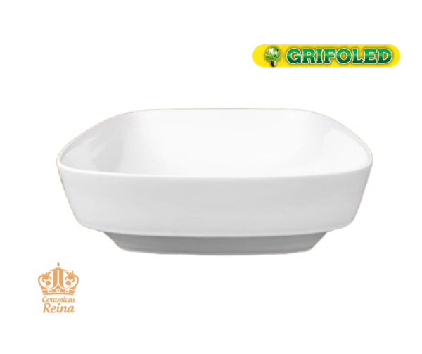 Poceta en Porcelana Reina Blanco/353C
