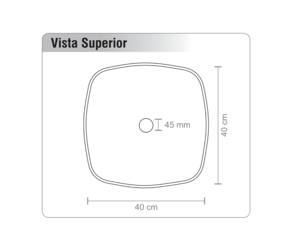 Poceta en Porcelana Reina Blanco/353C