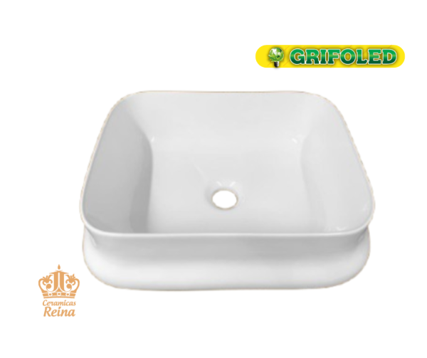 Poceta en Porcelana Reina Blanco/ 267D