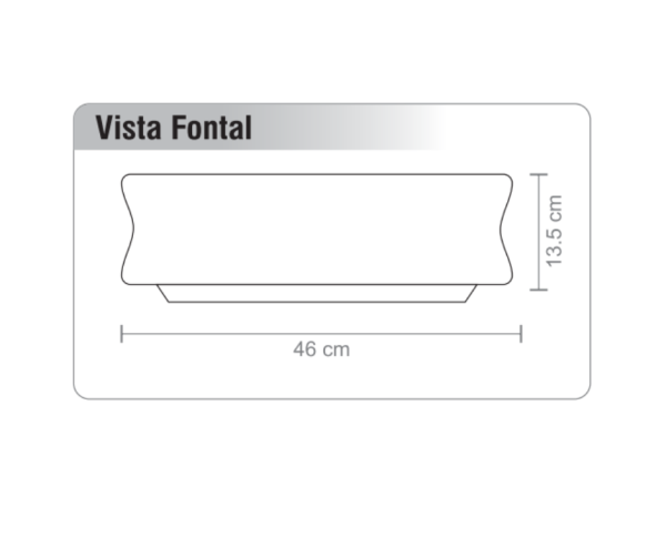 Poceta en Porcelana Reina Blanco/ 267D