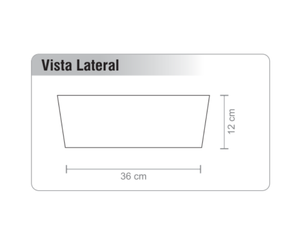 Poceta en Porcelana Reina Blanco/J36