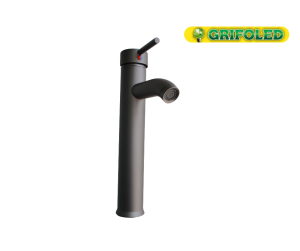 Griferia Monocontrol Lavamanos Alta Gris/HC027G