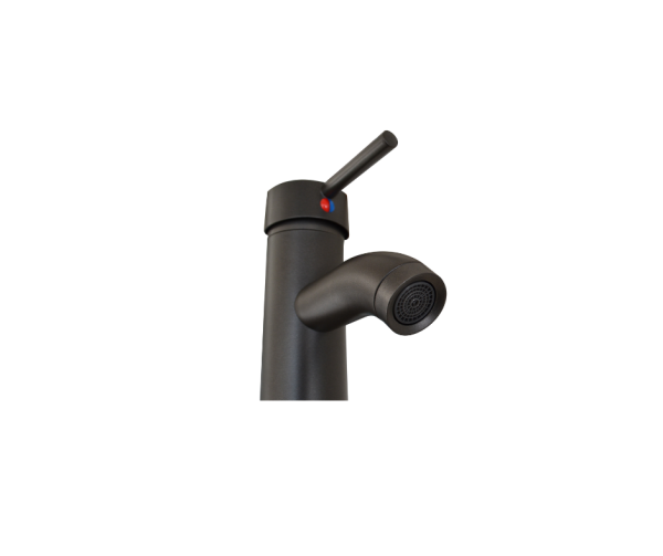 Griferia Monocontrol Lavamanos Alta Gris/HC027G