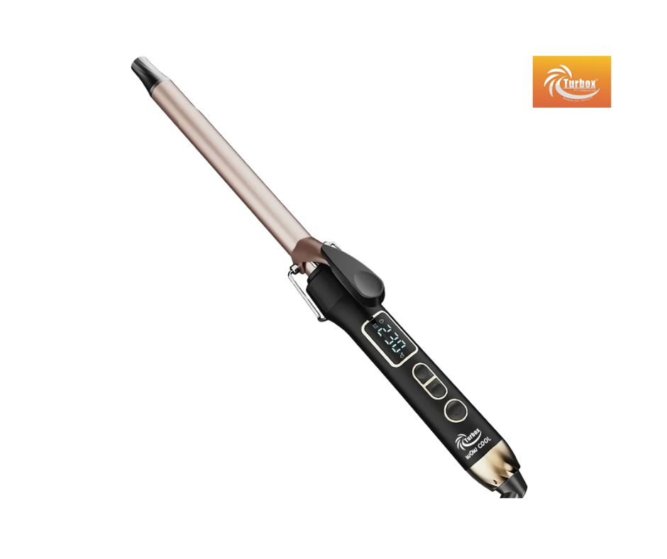 Pinza Rizadora de cabello ProfesionalTurbox/NT- Wow Cool